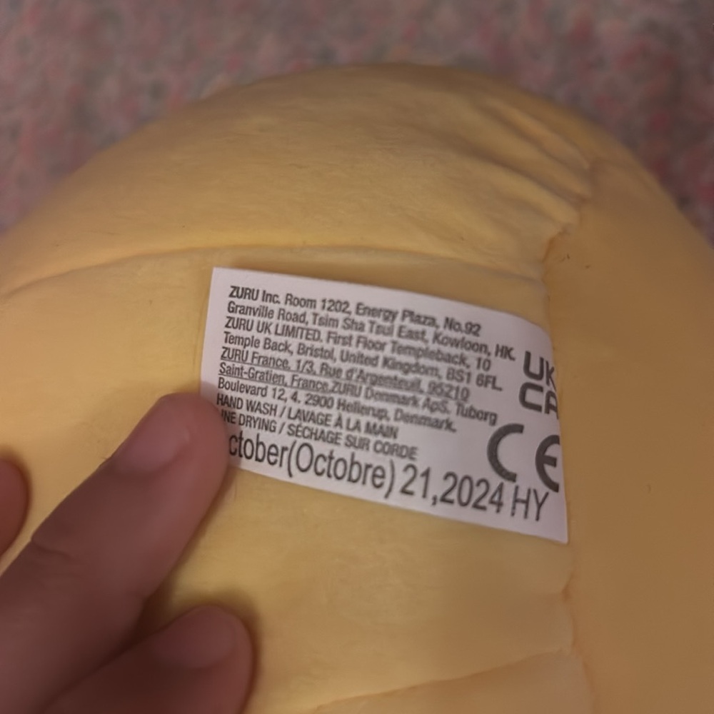 Yellow Plush Chick with Easter Egg - Picture 2 of 4